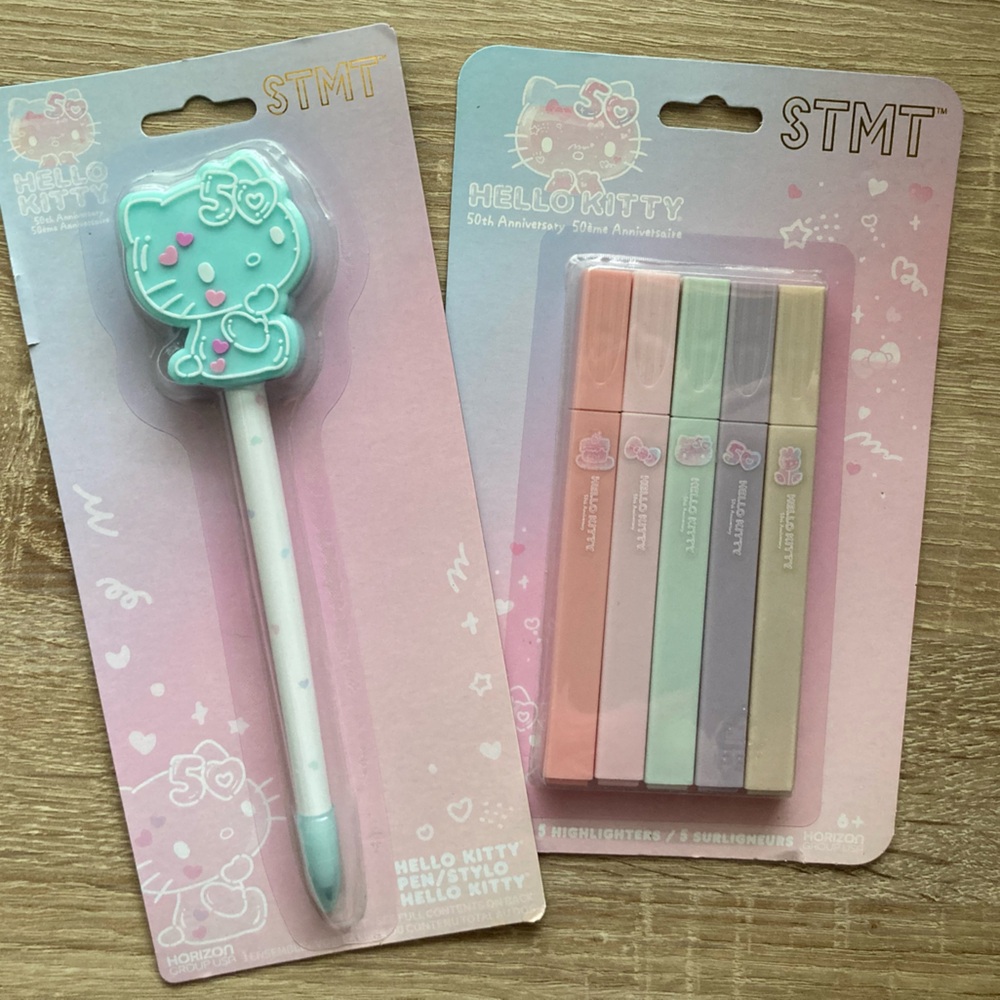 Hello Kitty 50th Anniversary Stationery Bundle - Four Items 🎀🎀🎀✨ - Picture 7 of 7